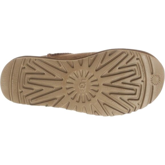 UGG Women's Chestnut Rounded Toe Sheepskin Lining Classic Ultra Mini Boot - Picture 4 of 8